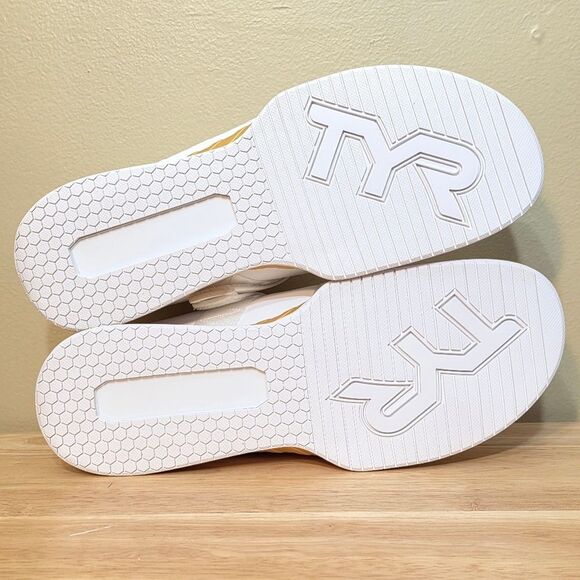 TYR L-1 Lifter Limited Edition Squat University Lifting Shoes White Gold 13 - Picture 6 of 7